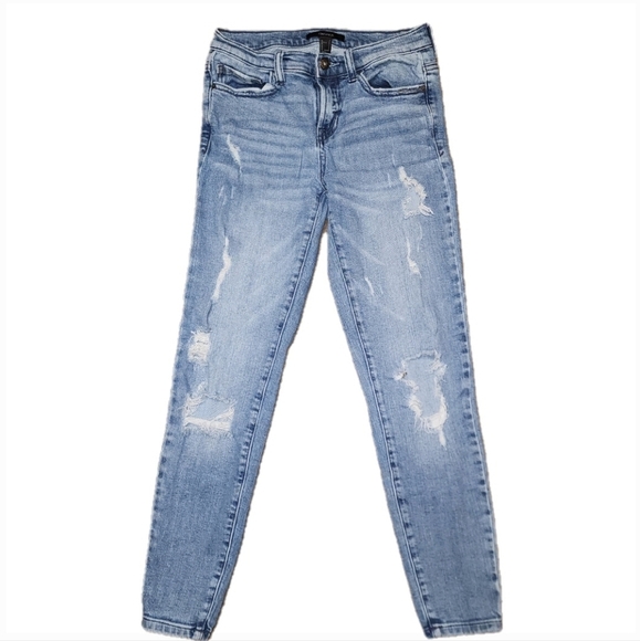 Forever 21 Distressed Skinny Jeans/Jeggings, Size Small - Picture 1 of 6